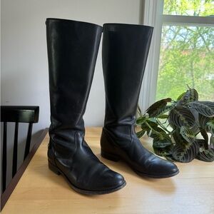 Frye Melissa Button Back Zipper Tall Boot